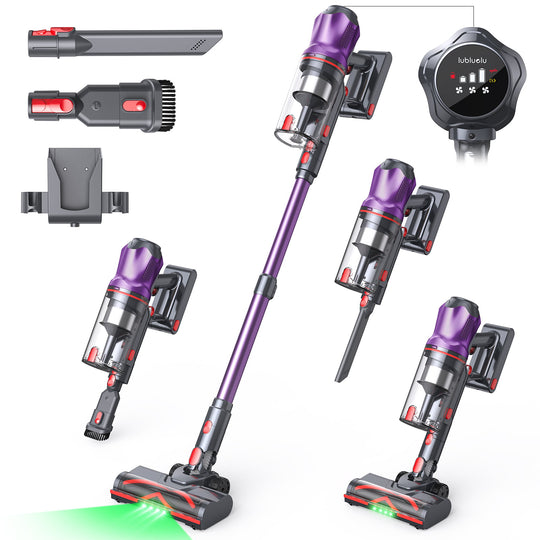 lubluelu G20 - Self-Standing Cordless Vacuum Cleaner with Powerful Suction 150AW