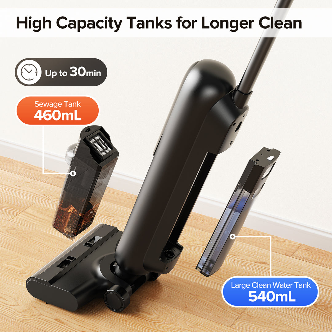 lubluelu T6 Wet Dry Vacuum with Hassle-Free Floor Care