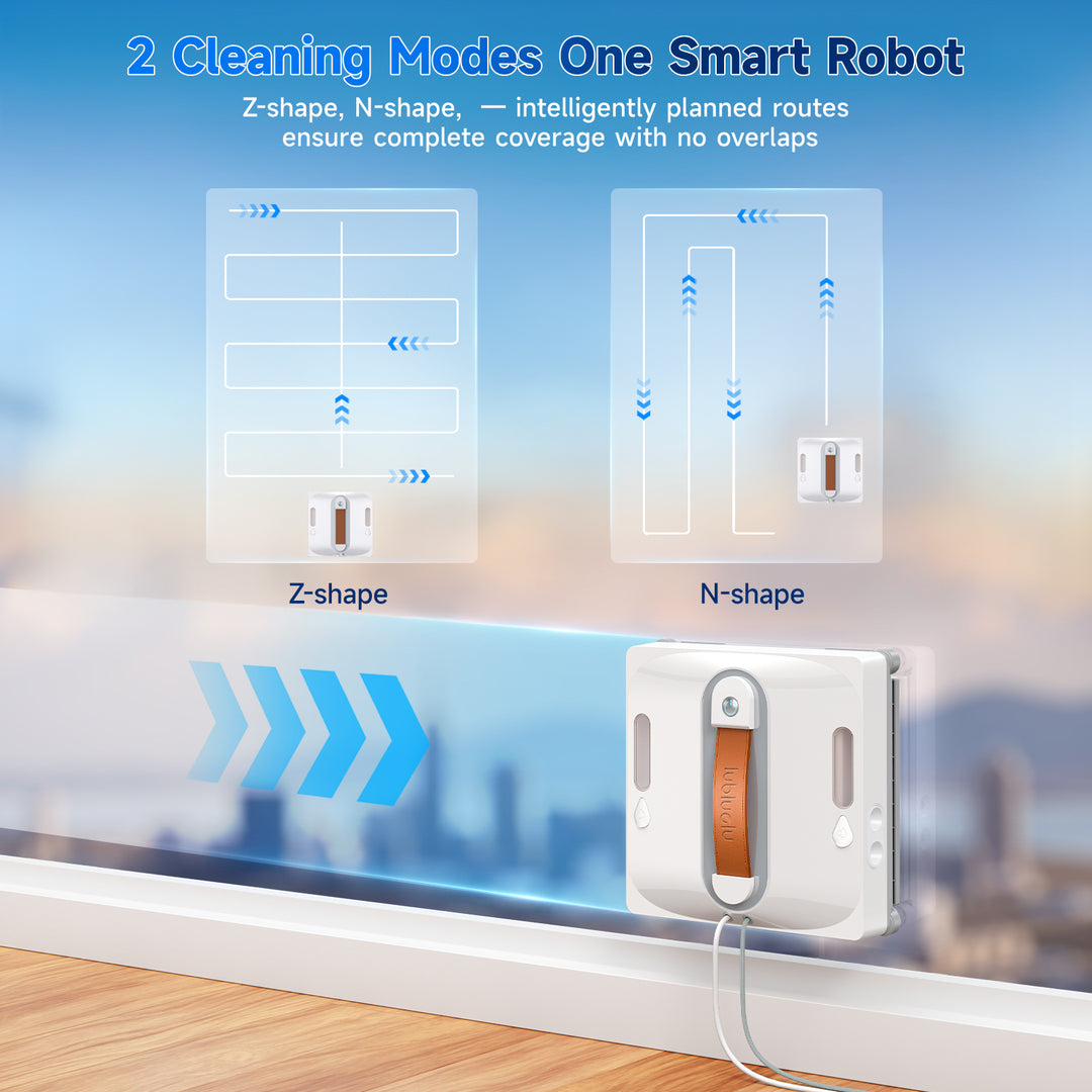 lubluelu CHYW201 Smart Window Cleaning Robot