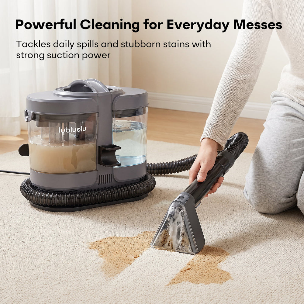 lubluelu V1+ Portable Carpet & Upholstery Cleaner