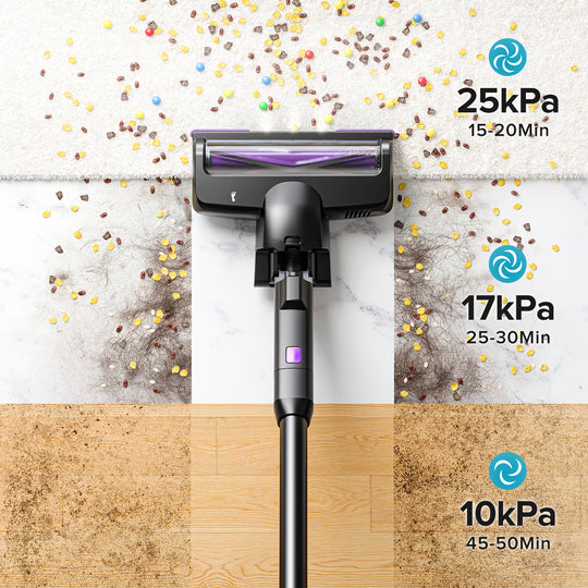 lubluelu 202 - Self-Standing Cordless Vacuum Cleaner with powerful suction  25KPa