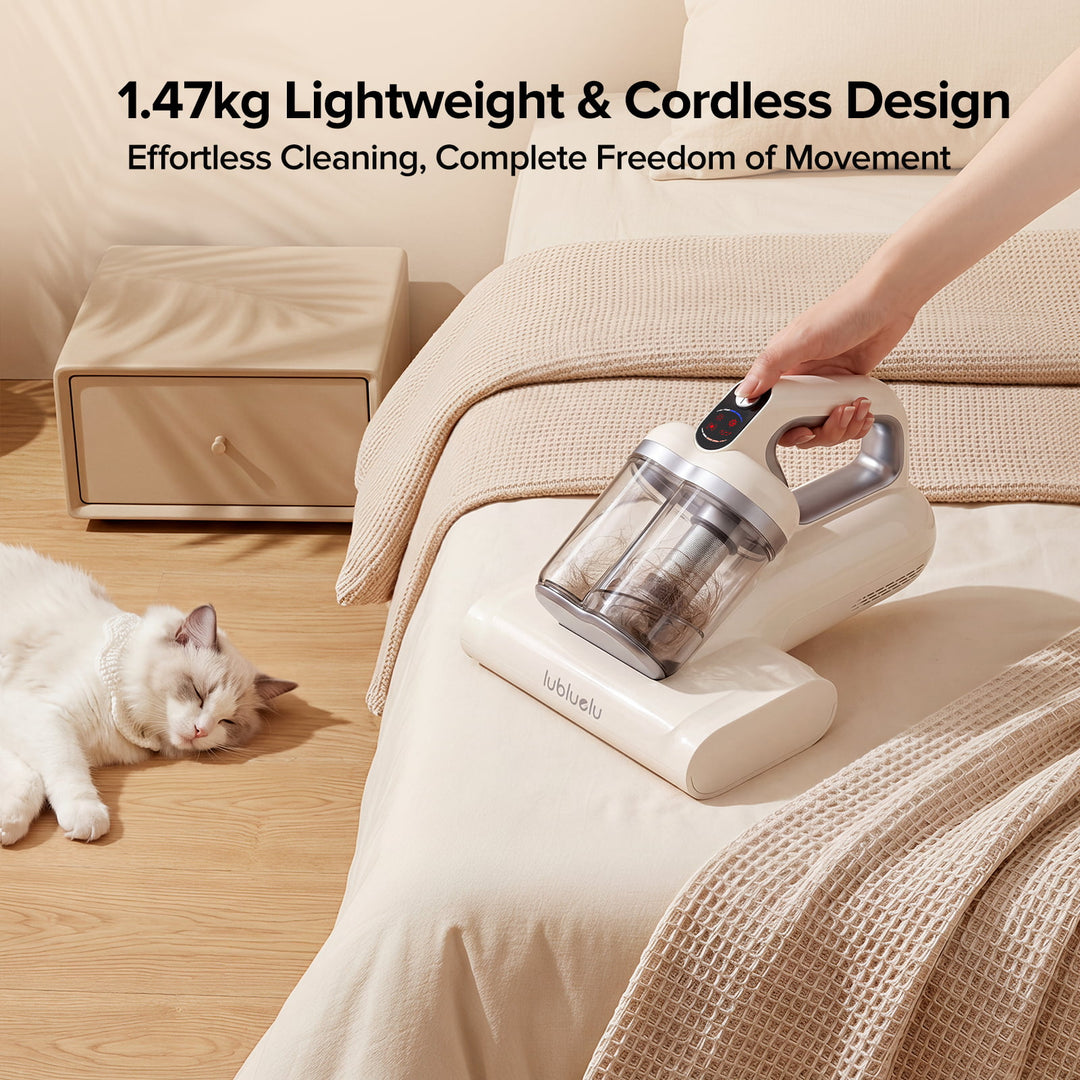 lubluelu CM210 Cordless Anti-Mite Mattress Vacuum Cleaner