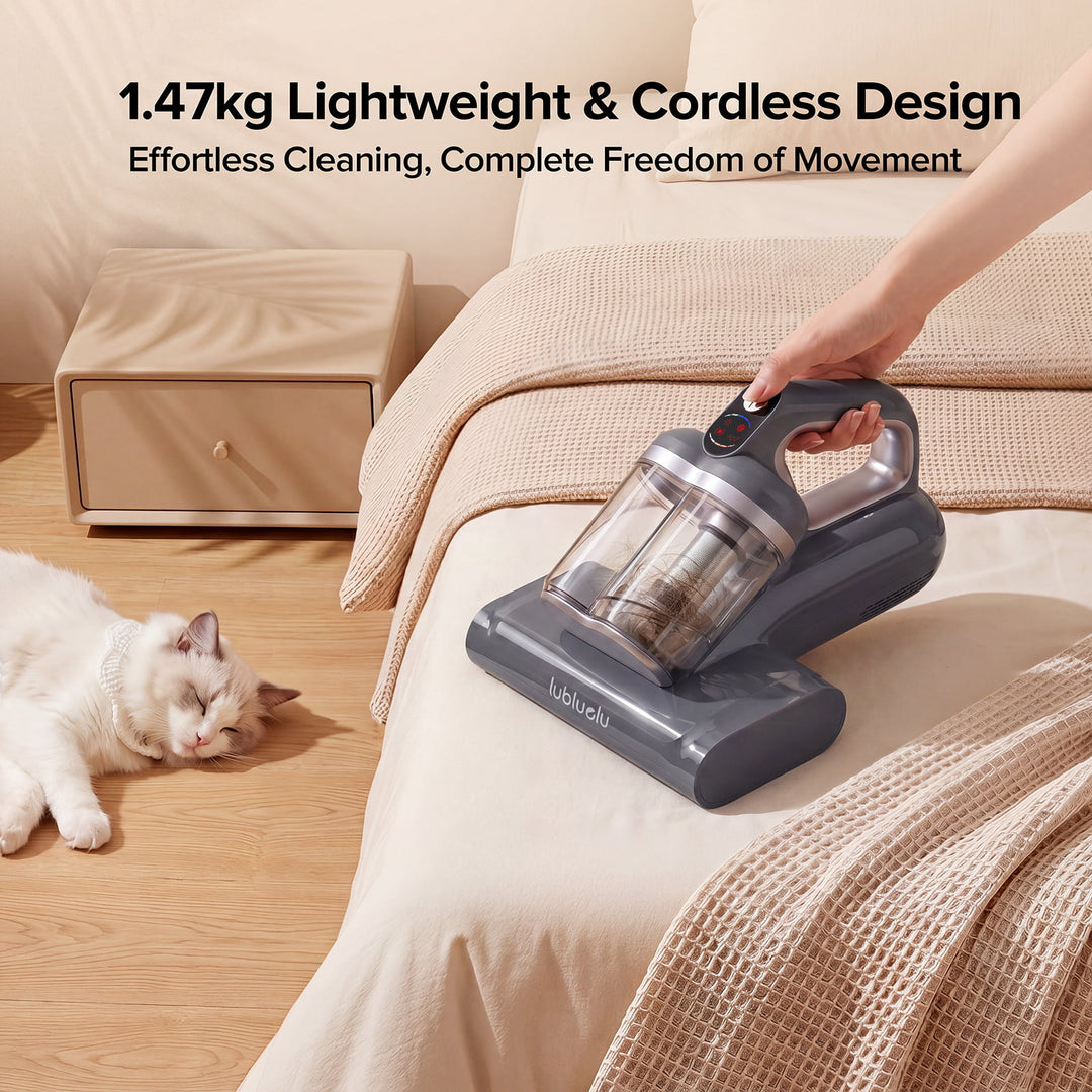 lubluelu CM210 Cordless Anti-Mite Mattress Vacuum Cleaner