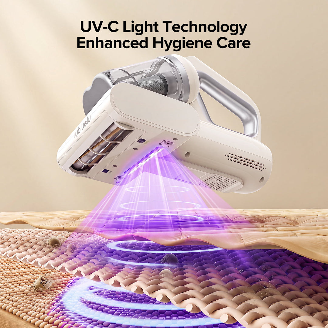 lubluelu CM210 Cordless Anti-Mite Mattress Vacuum Cleaner