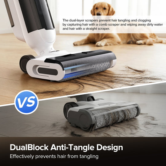 lubluelu T6 Wet Dry Vacuum with Hassle-Free Floor Care