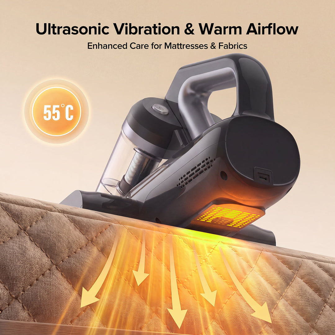 lubluelu CM210 Cordless Anti-Mite Mattress Vacuum Cleaner