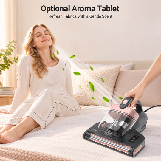 Aspiradora de colchón UV antiácaros lubluelu CM209