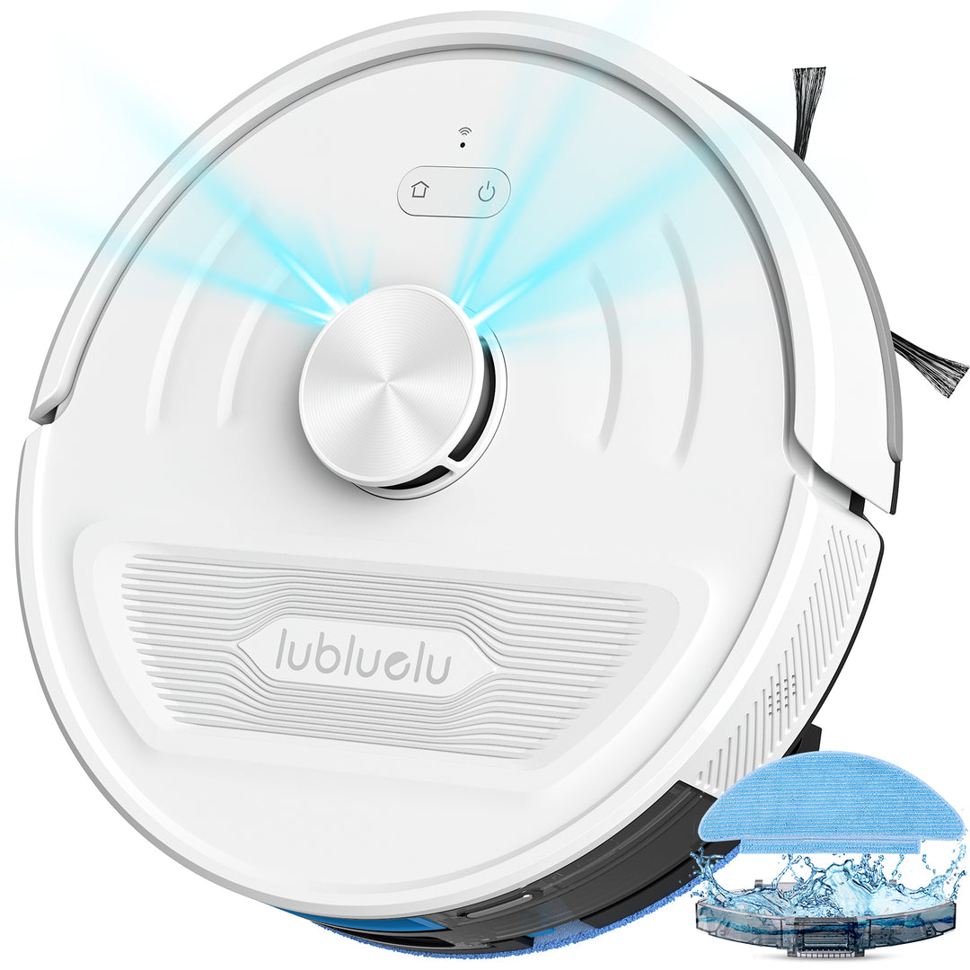 lubluelu L20 Ultra - 5500Pa Robotic Vacuum Cleaner with Precision LiDAR Navigation