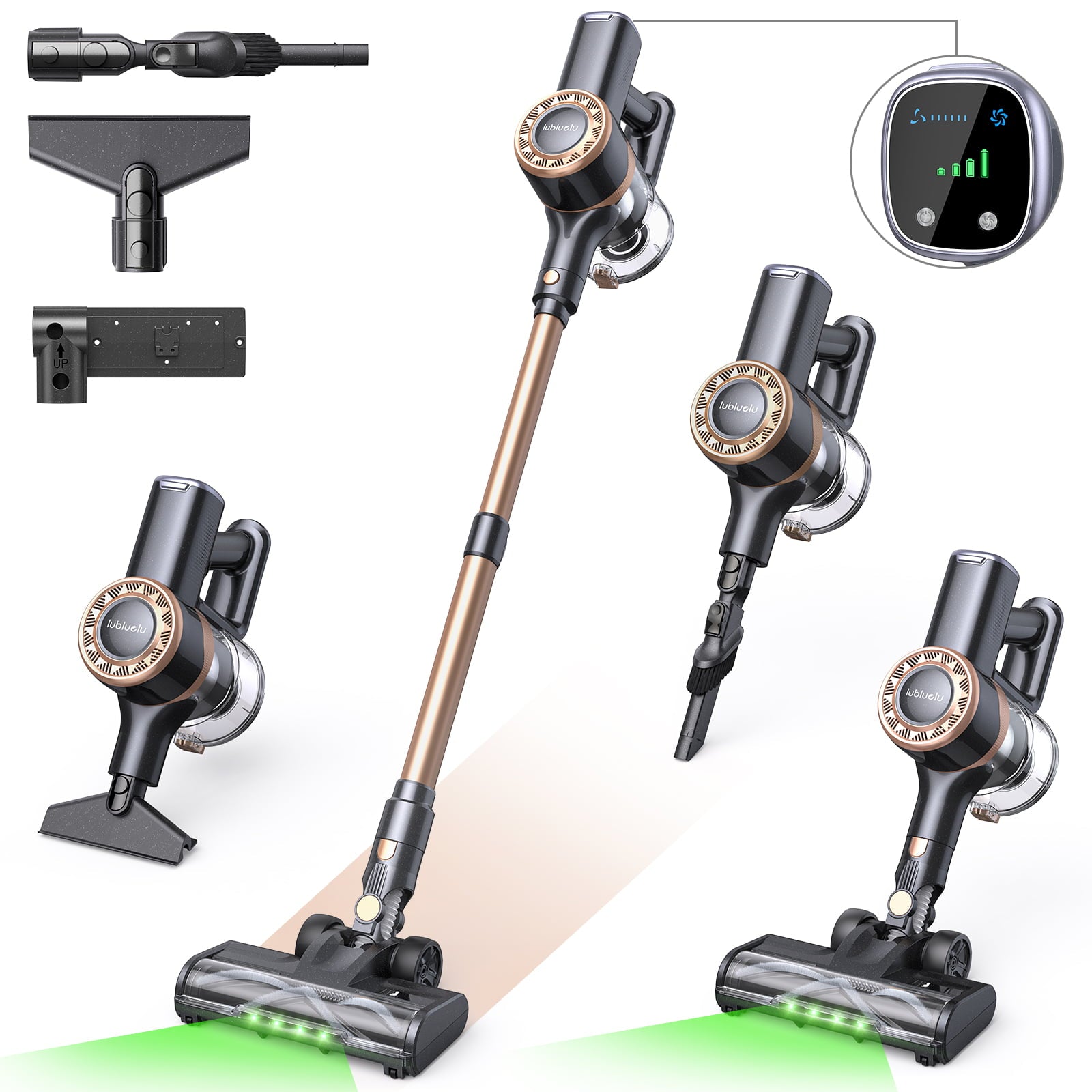 lubluelu P2 Cordless Stick Vacuums