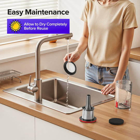 Easy Maintenance£¬Allow to Dry Completely Before Reuse