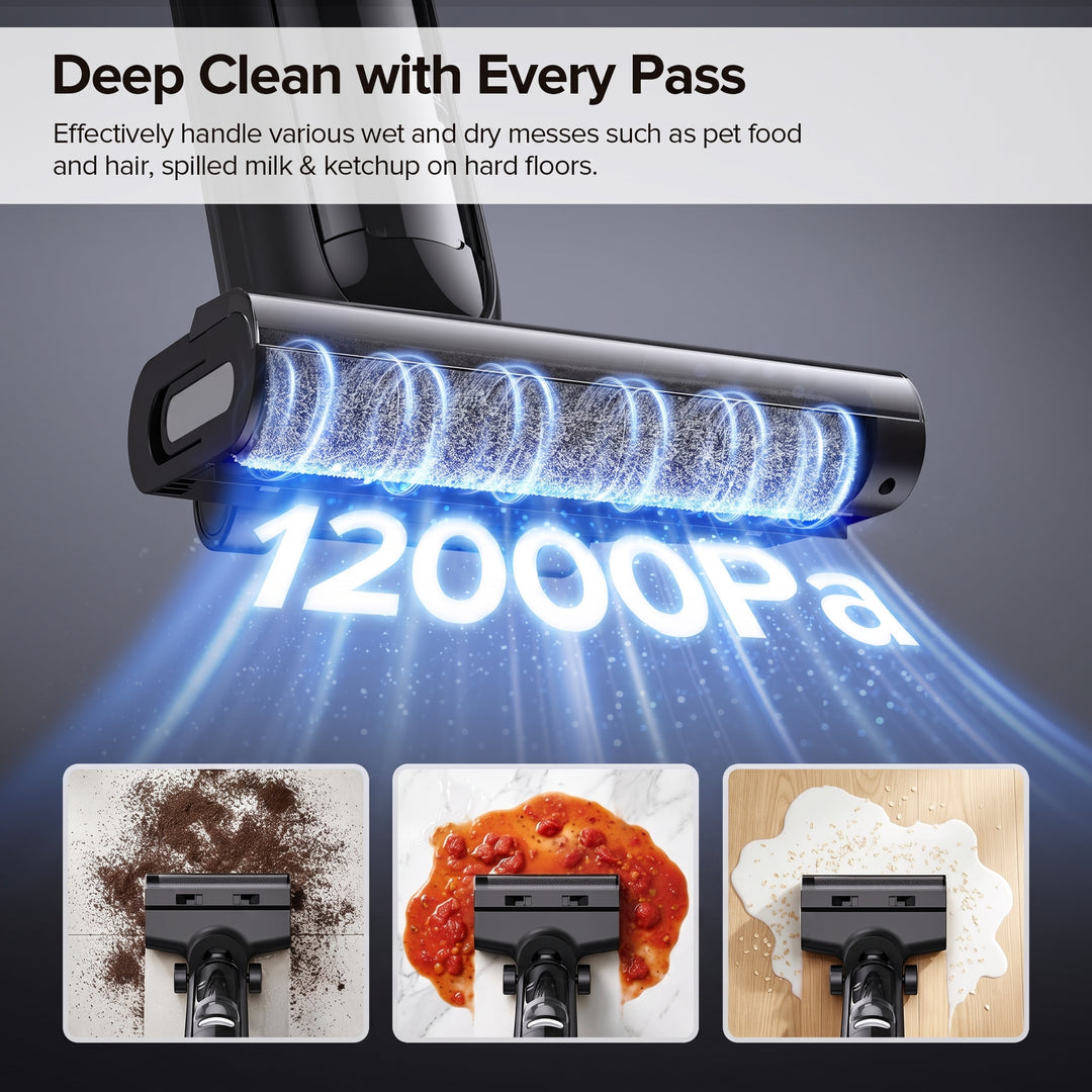 lubluelu T6 Wet Dry Vacuum with Hassle-Free Floor Care
