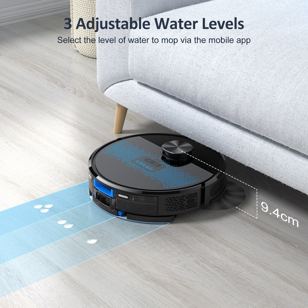 lubluelu SL60D 4000Pa LIDAR Navigation Robotic Vacuum